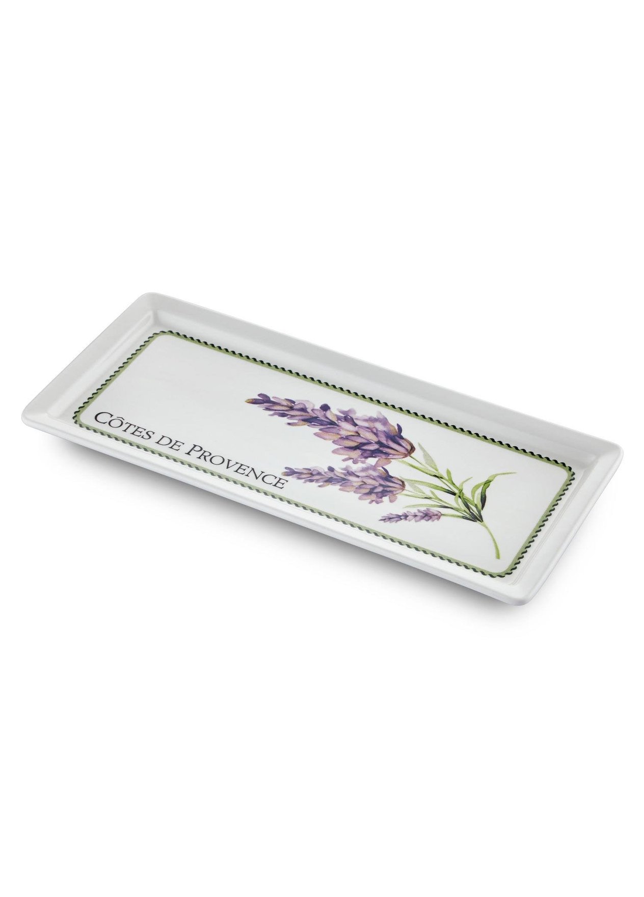 Servis Tabağı The Mia Provence Lavanta Dikdörtgen Servis 35x16 cm PRC008