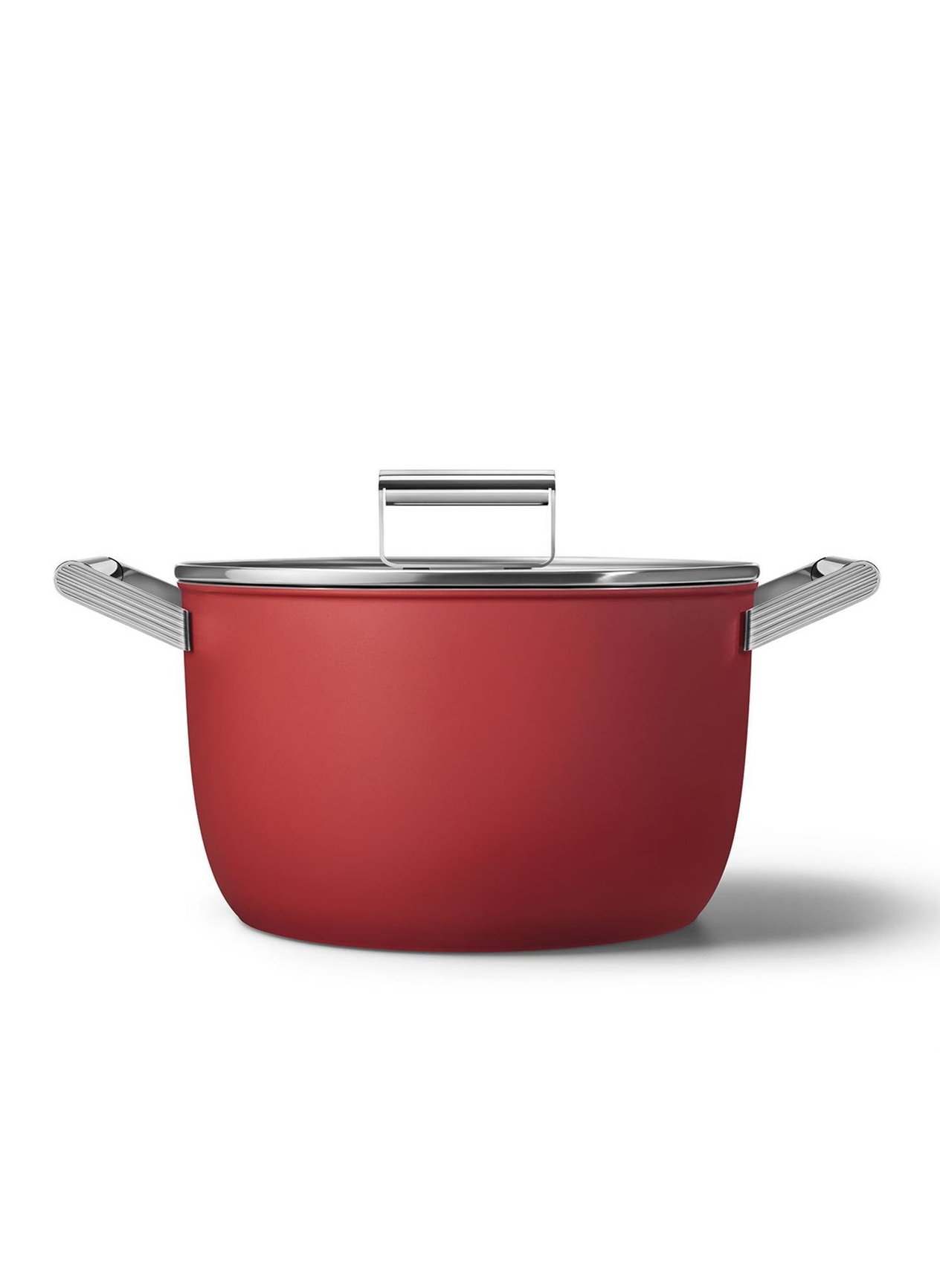 Tencere Smeg Derin Tencere Kırmızı 26 cm