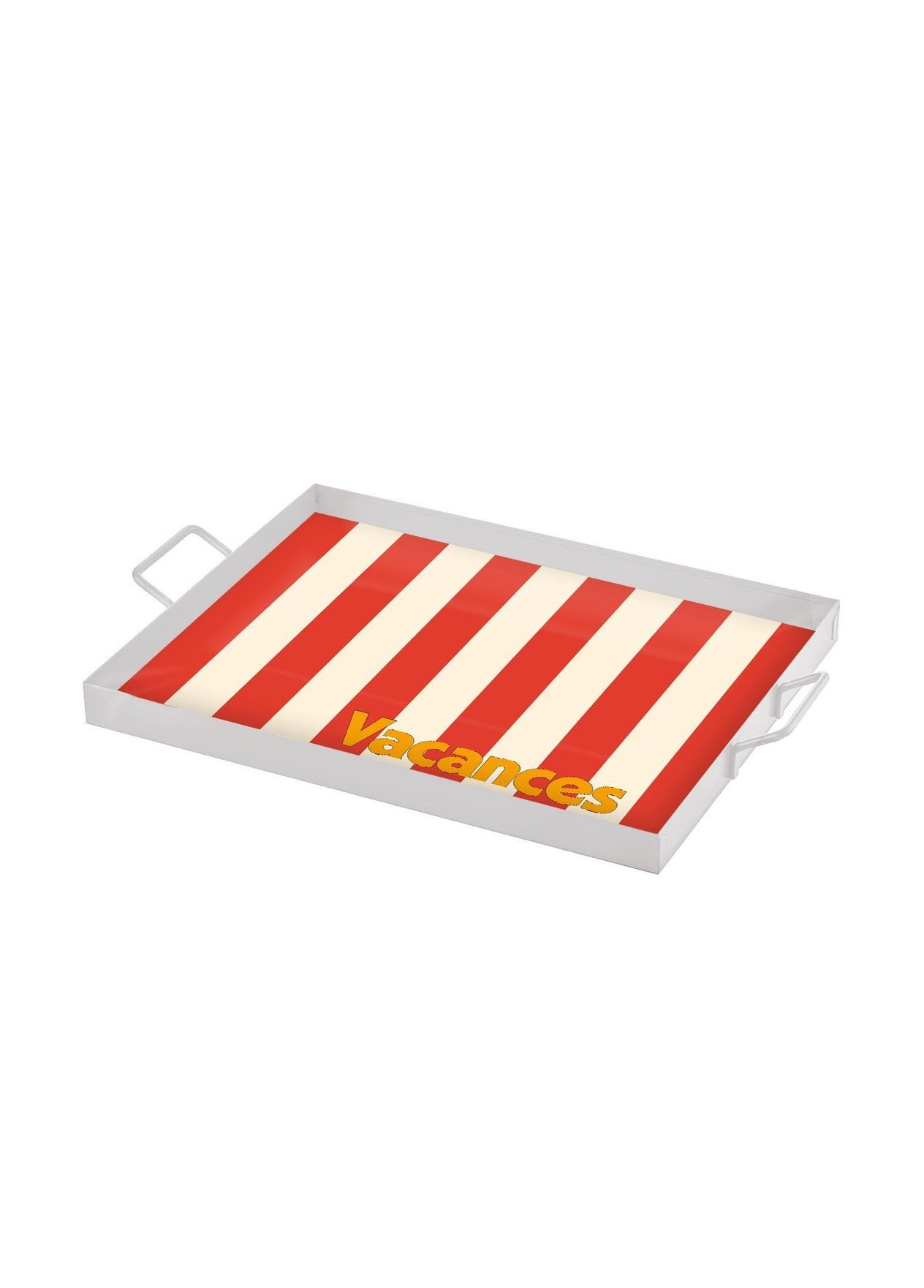 Tepsi The Mia Vacanses Dekoratif Metal Tepsi 40x30 cm