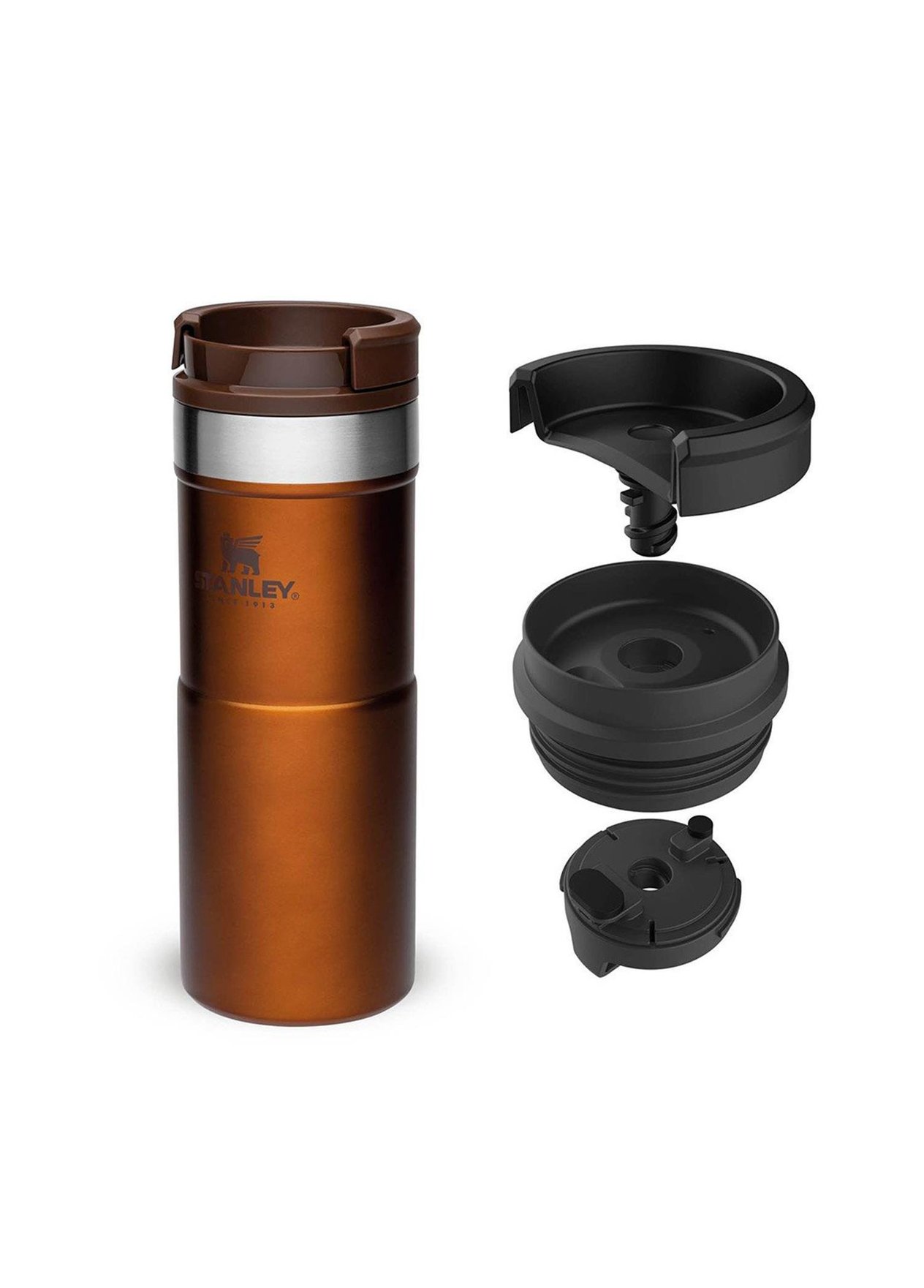Termos & Mataralar Stanley Stanley Neverleak Travel Mug Kahverengi 0,35 Lt