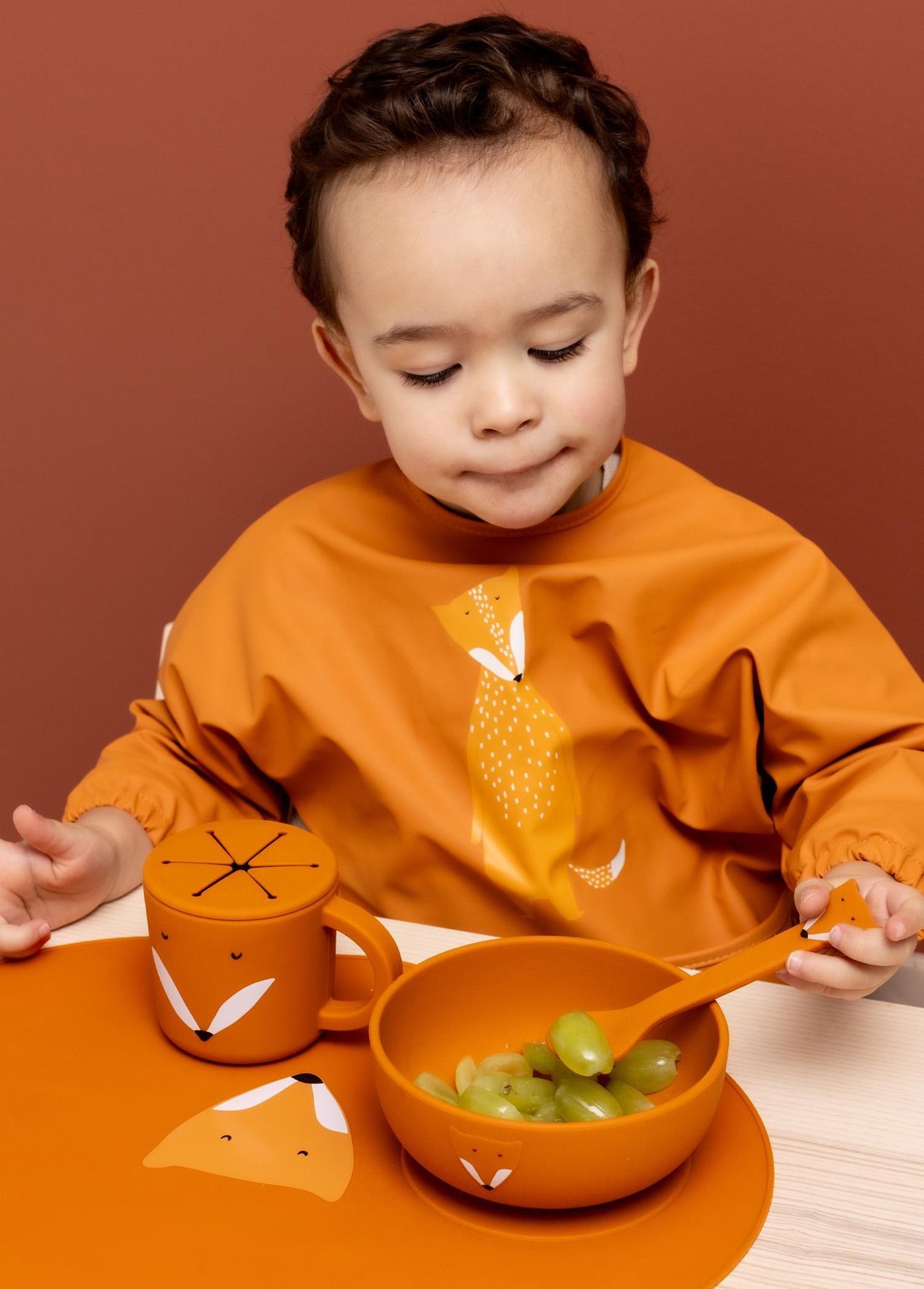 The Mia Kids TRİXİE Mr. Fox Silikon Atıştırmalık Bardağı