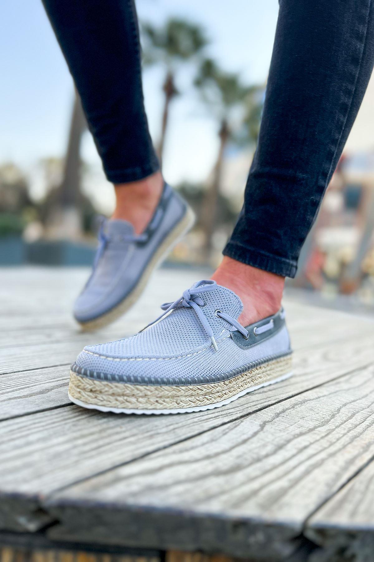 umitarafal CH311 Espadril Erkek Ayakkabı ANTRASIT