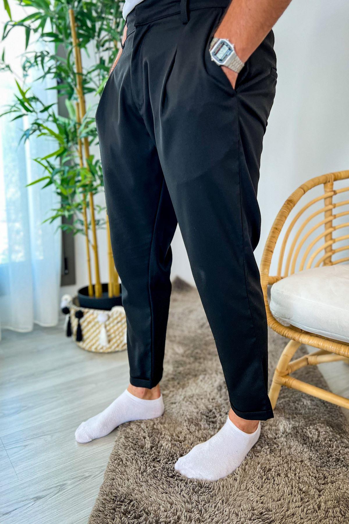 umitarafal Chekcich Jogger Pantolon SIYAH