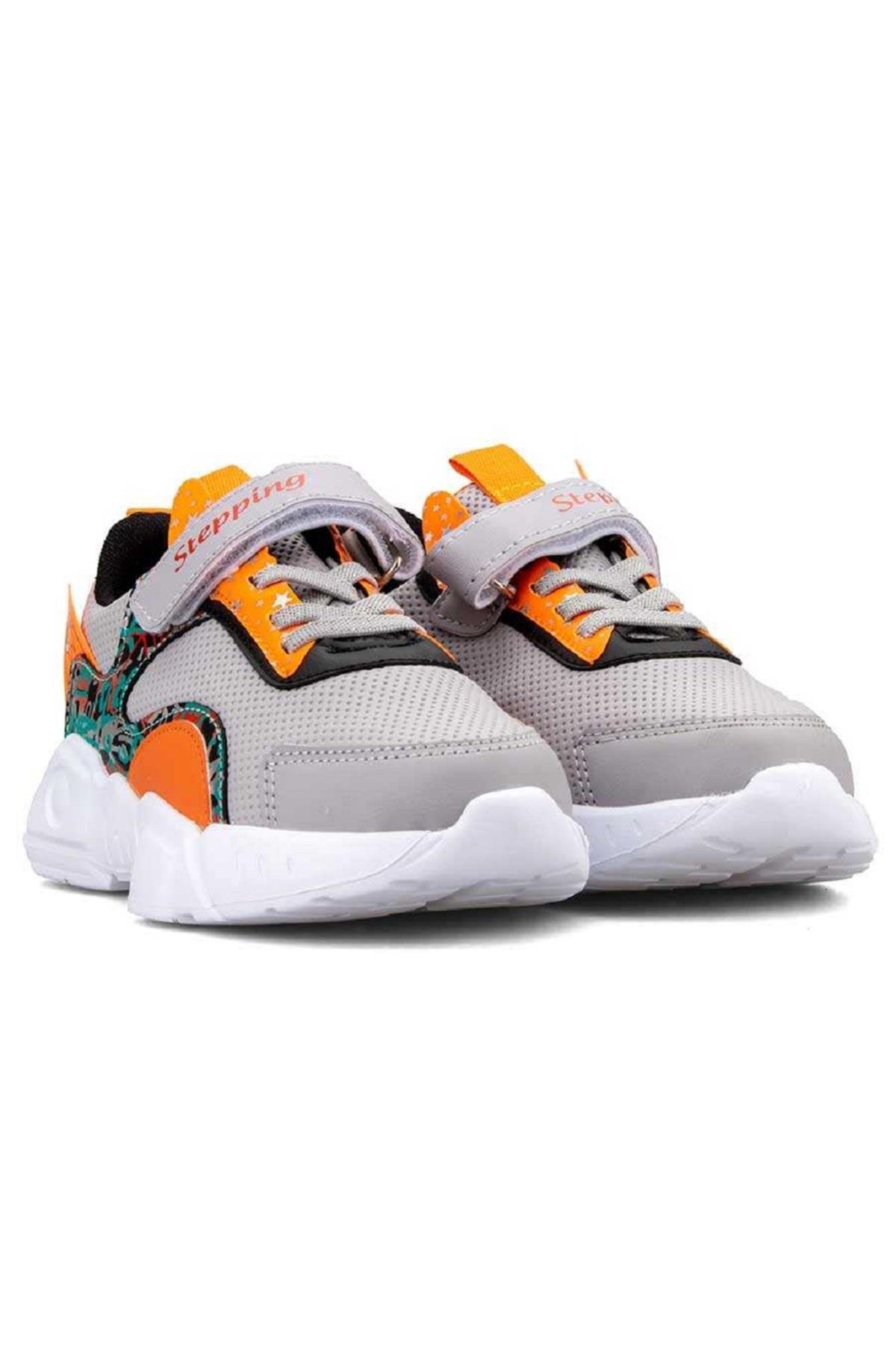 Yüksek Tabanlı Kalın Tabanlı Bantlı Hafif Rahat Kışlık Baharlık Çocuk Spor Ayakkabı, Sneaker