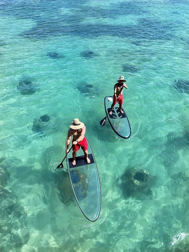 Şeffaf Stand Up Paddle Board - Clear Sup (325cm)