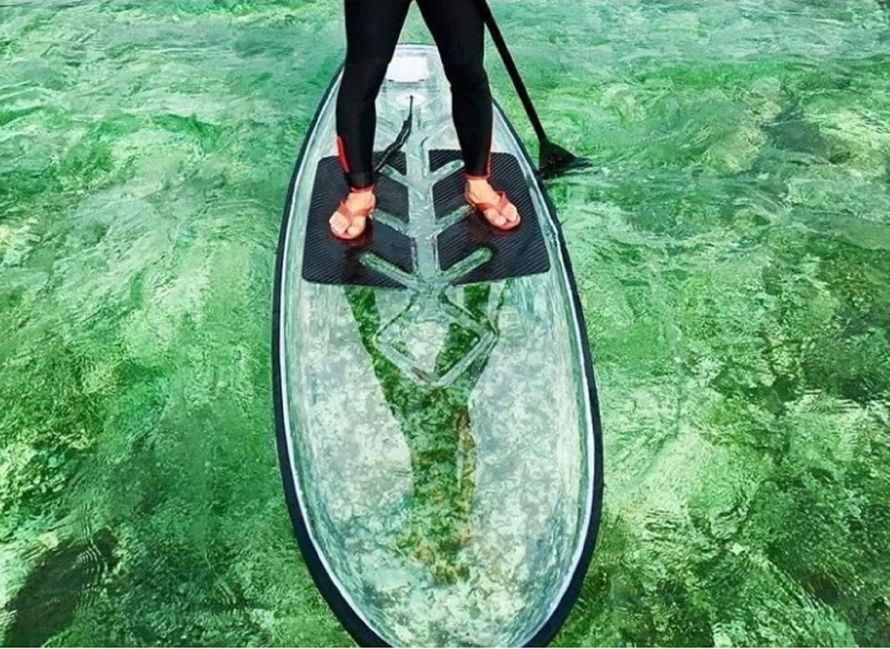 Şeffaf Stand Up Paddle Board - Clear Sup (325cm)