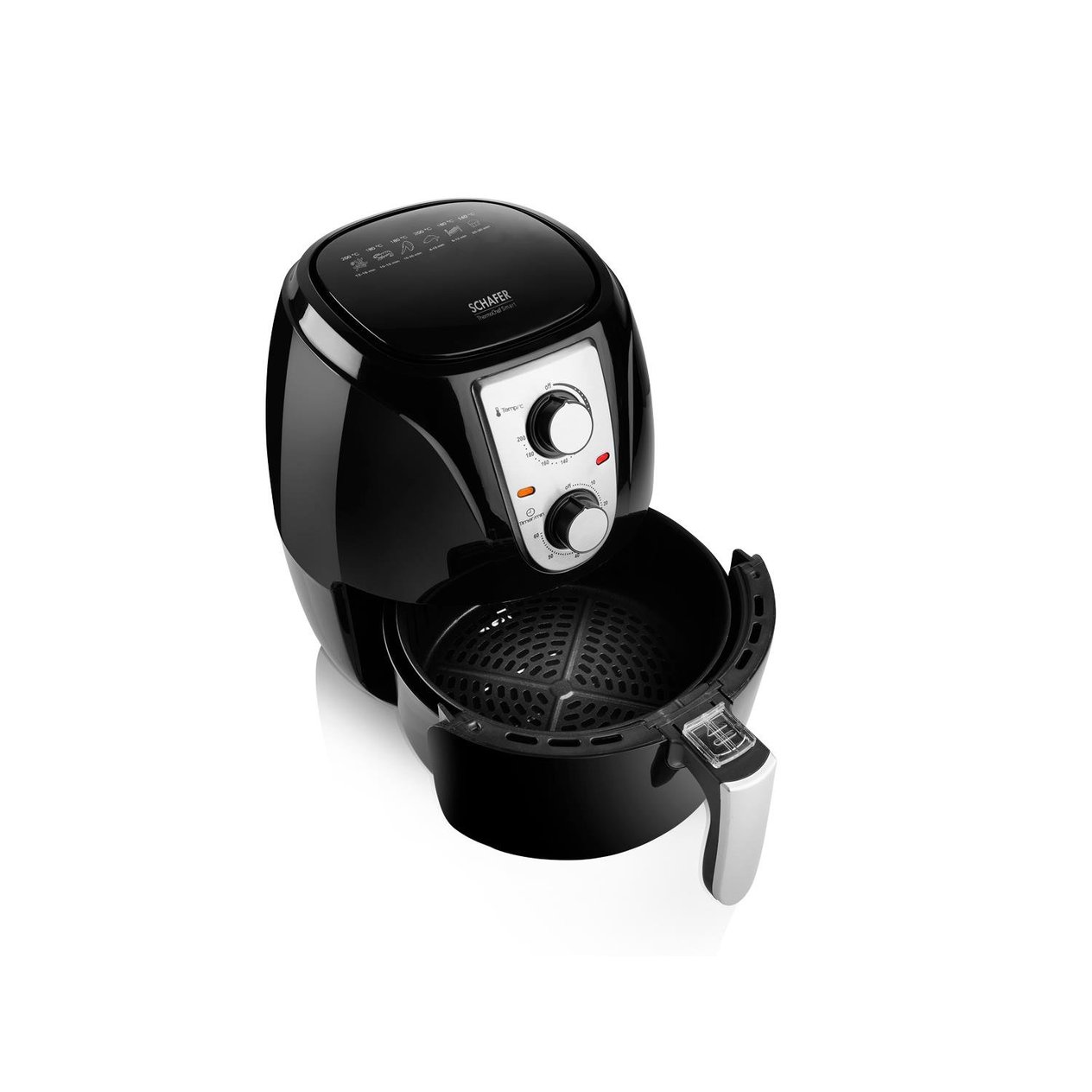 Schafer Thermochef Smart Airfryer/Sıcak Hava Fritözü-Siyah