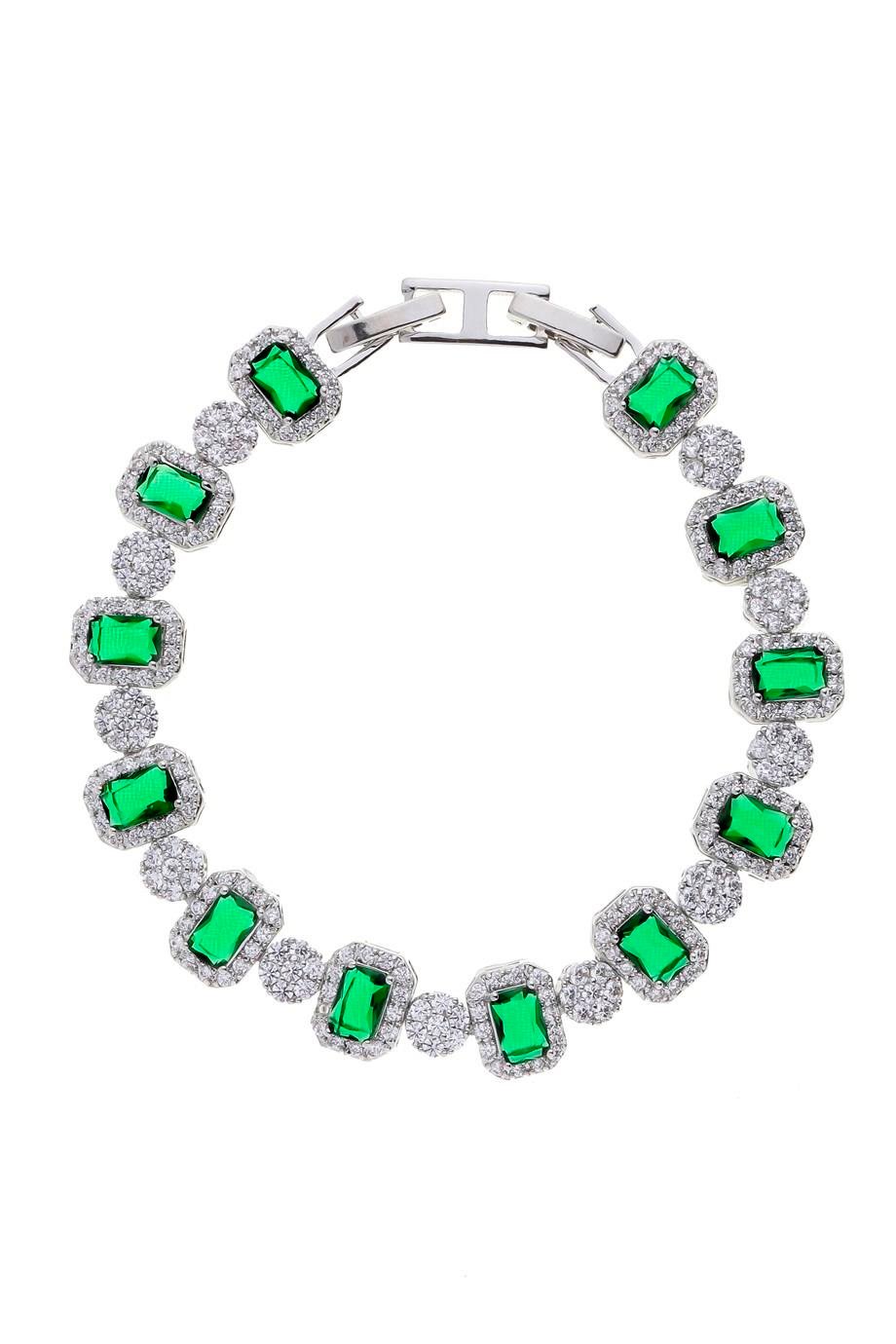 Emerald Green Su Yolu Bileklik