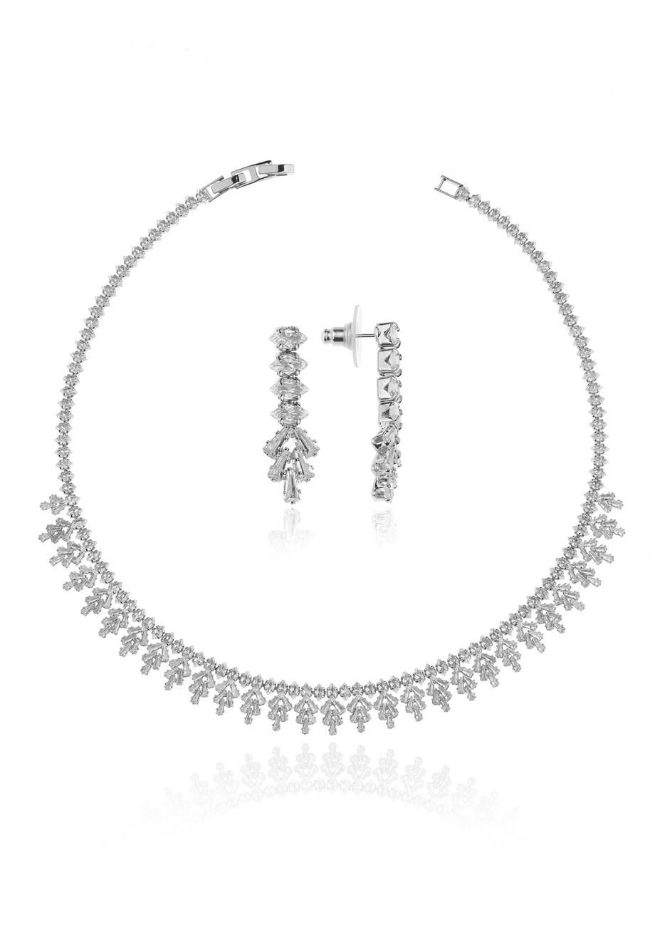 Glamour Kolye - Küpe Set