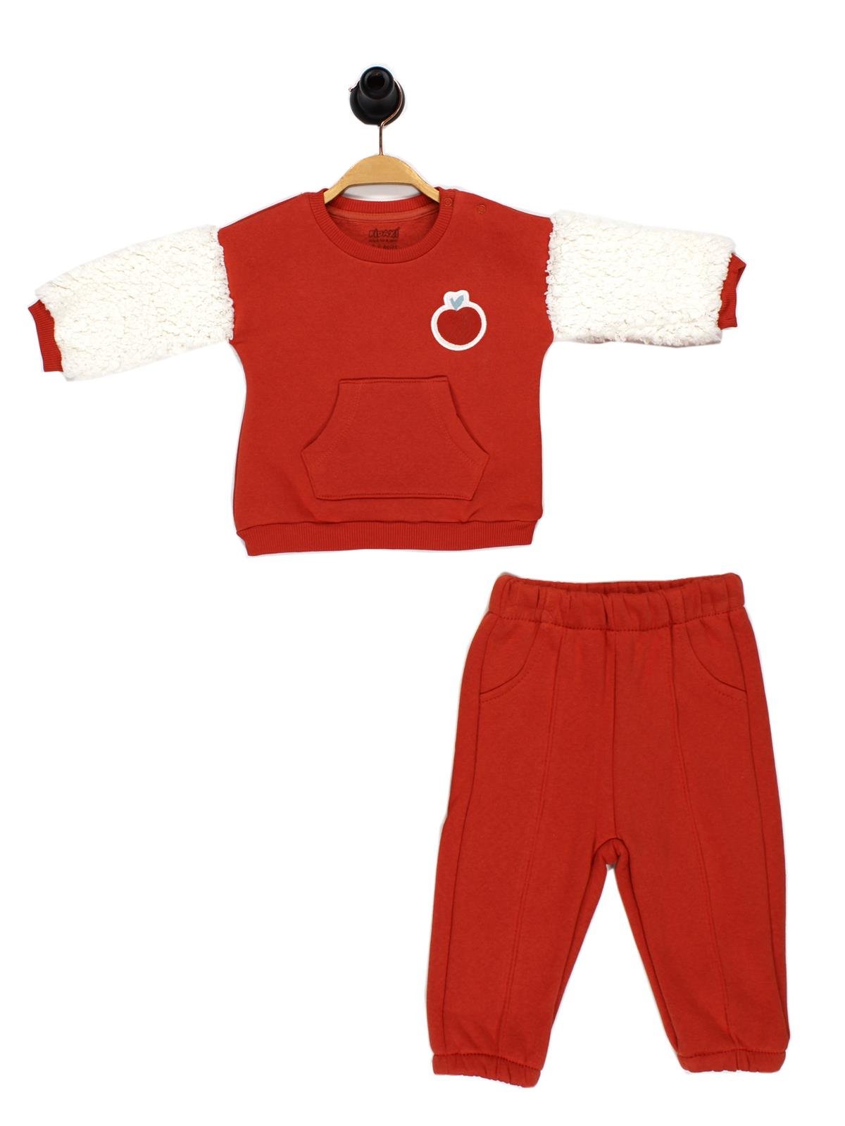KD21180 KIZ PANTOLON TAKIM  3-6/6-9/9-12/18-24 Ay