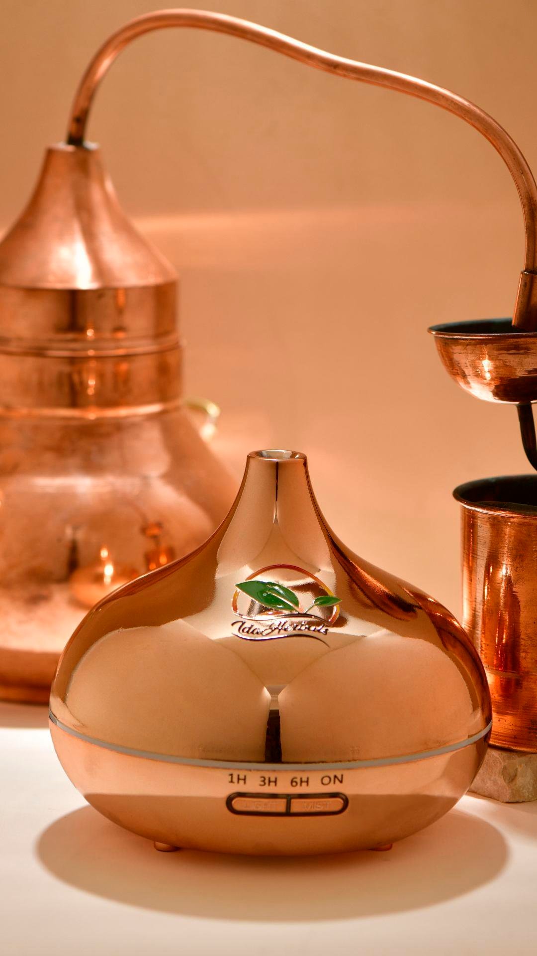 ROSE  ELEKTİRİKLİ AROMATERAPİ DİFÜZÖRÜ 500 ML