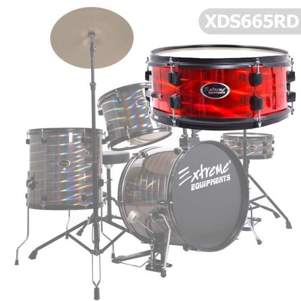 Extreme Davul Seti Parlak Kırmızı XDS565RD
