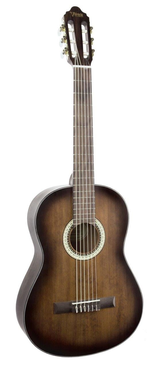 Valencia VC404HSB Klasik Gitar Tam Boy + KILIF+PENA