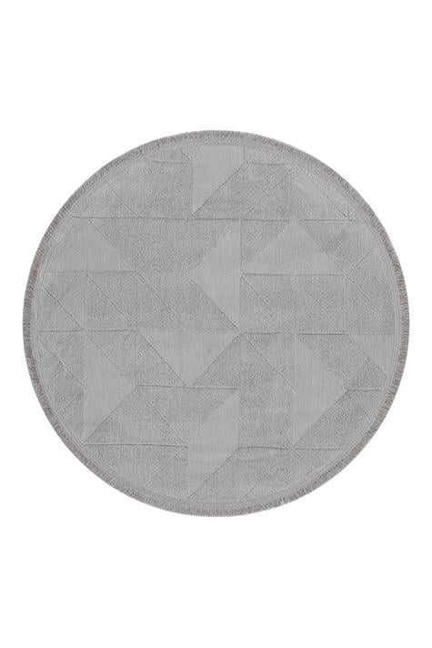 Havana HV04 Grey Yuvarlak Pelüş Dokulu Salon Makine Halısı