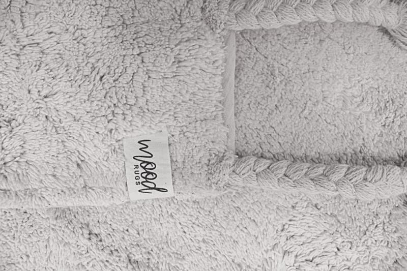 Mood Soft Halı %100 Pamuk Gri