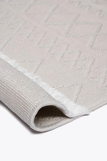 Rustik Sisal - White Modern Sisal Halı