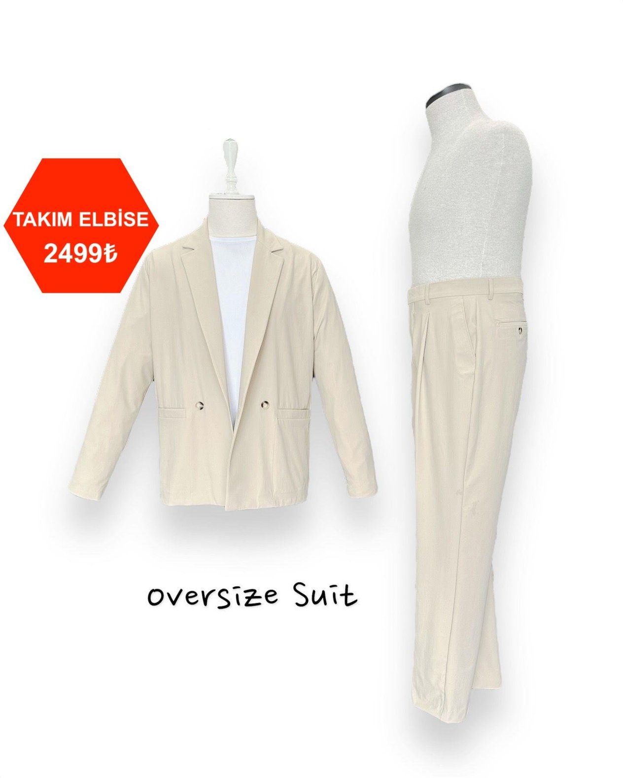 Oversize Takım Elbise