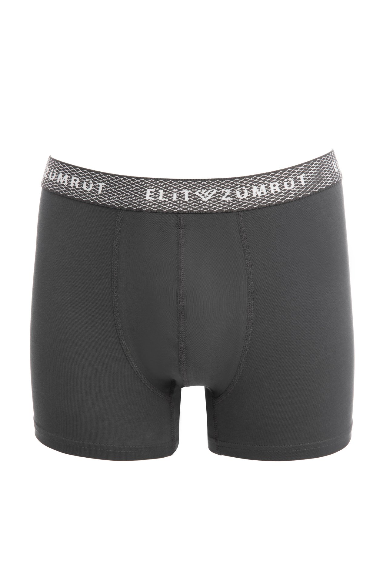 Erkek Pamuklu 3'Lü Desenli Boxer&Baklava Lastikli