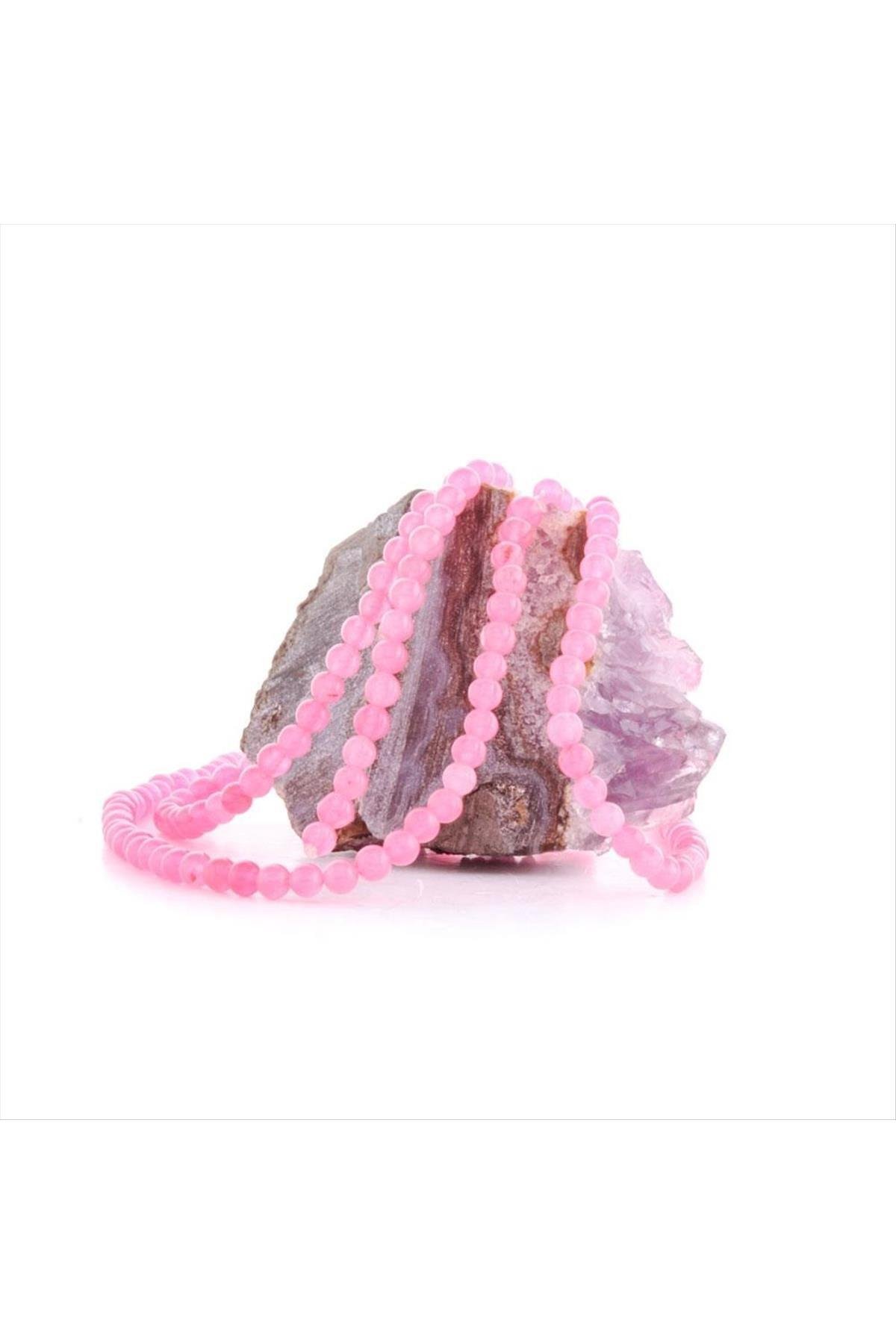4 mm Pembe Kuars Taşı
