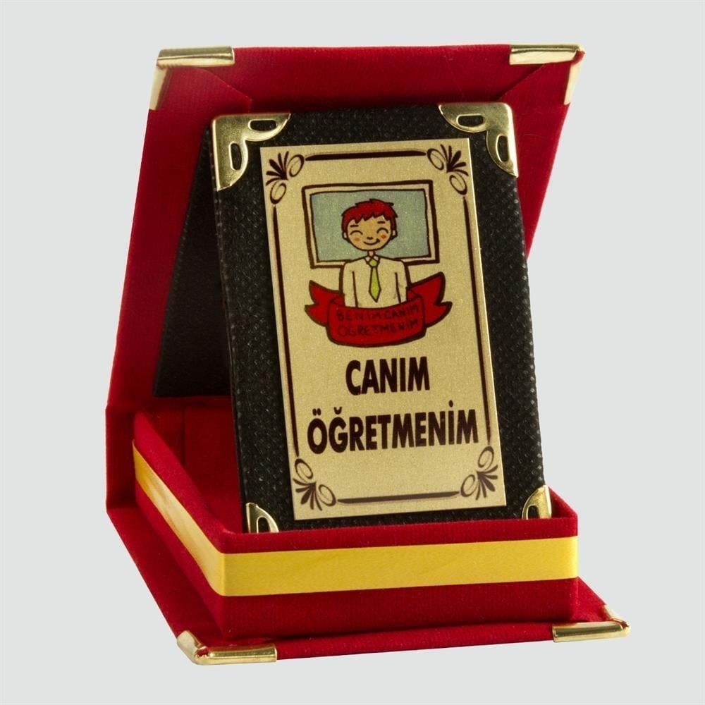 Canım Öğretmenim Plaketi