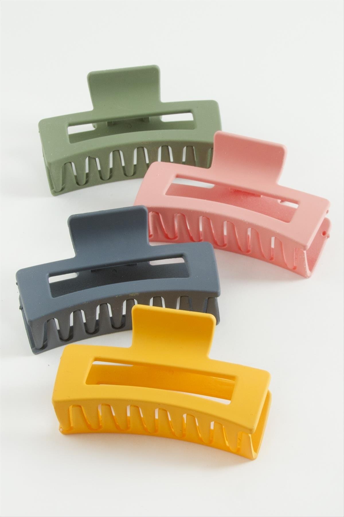 Dikdörtgen Renkli Mandal Toka 8 cm