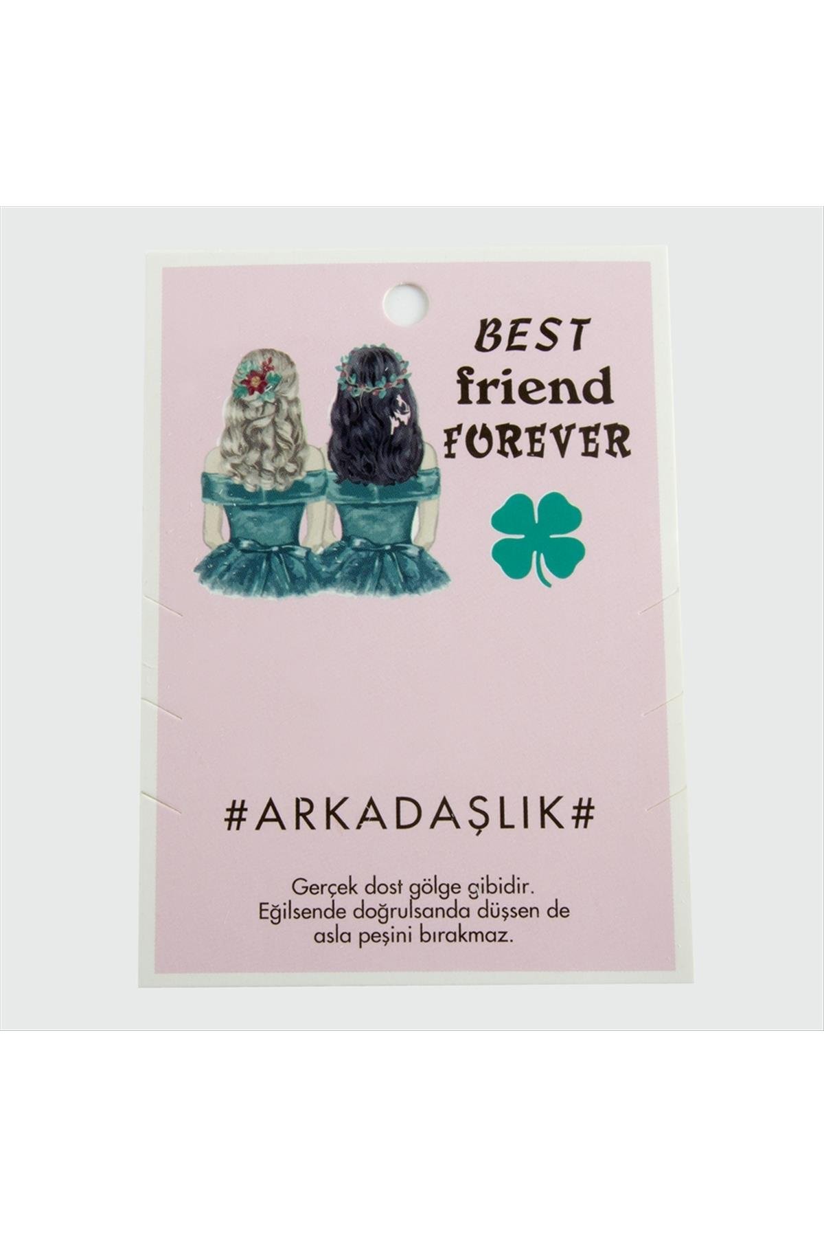 3'lü Arkadaşlık Bileklik Kartı