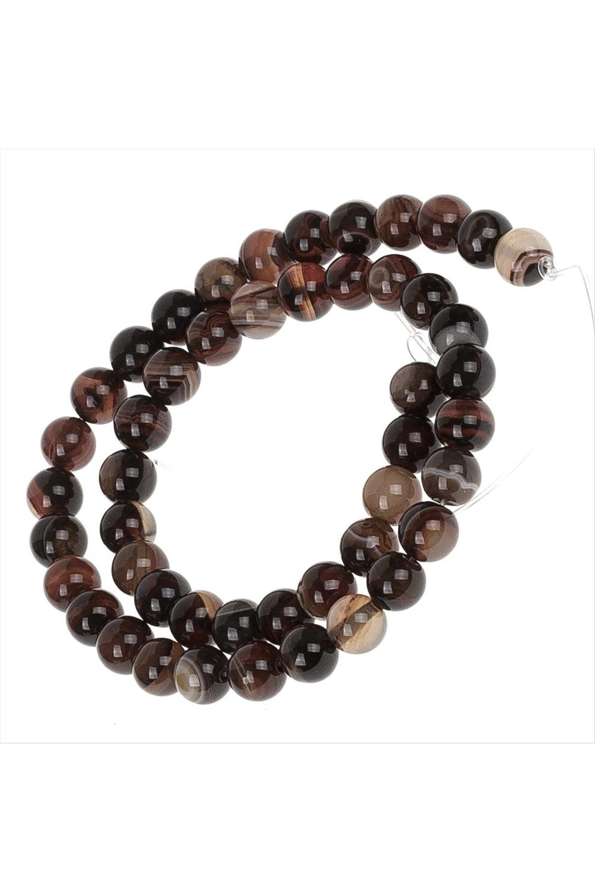 Akik Taşı Parlak 8 mm