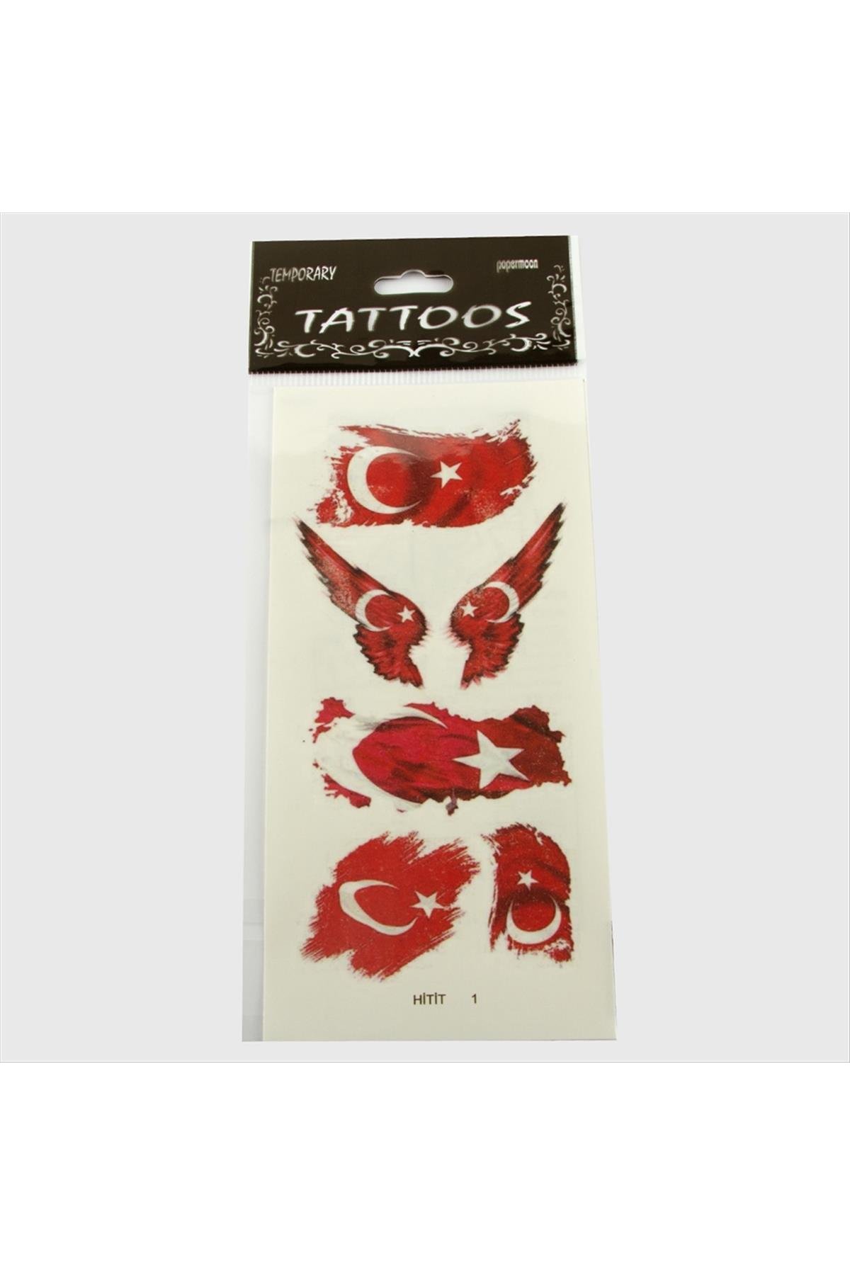 Ay Yıldız Tattoo Dövme Sticker