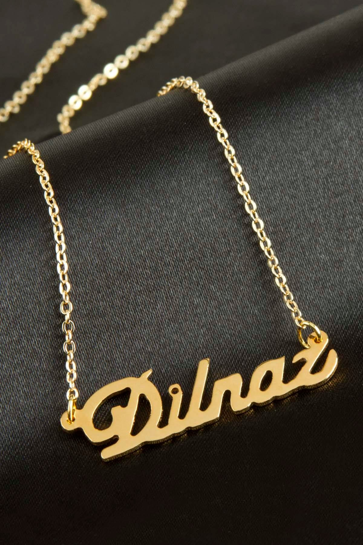 Dilnaz İsimli Kolye (Kişiye Özel)