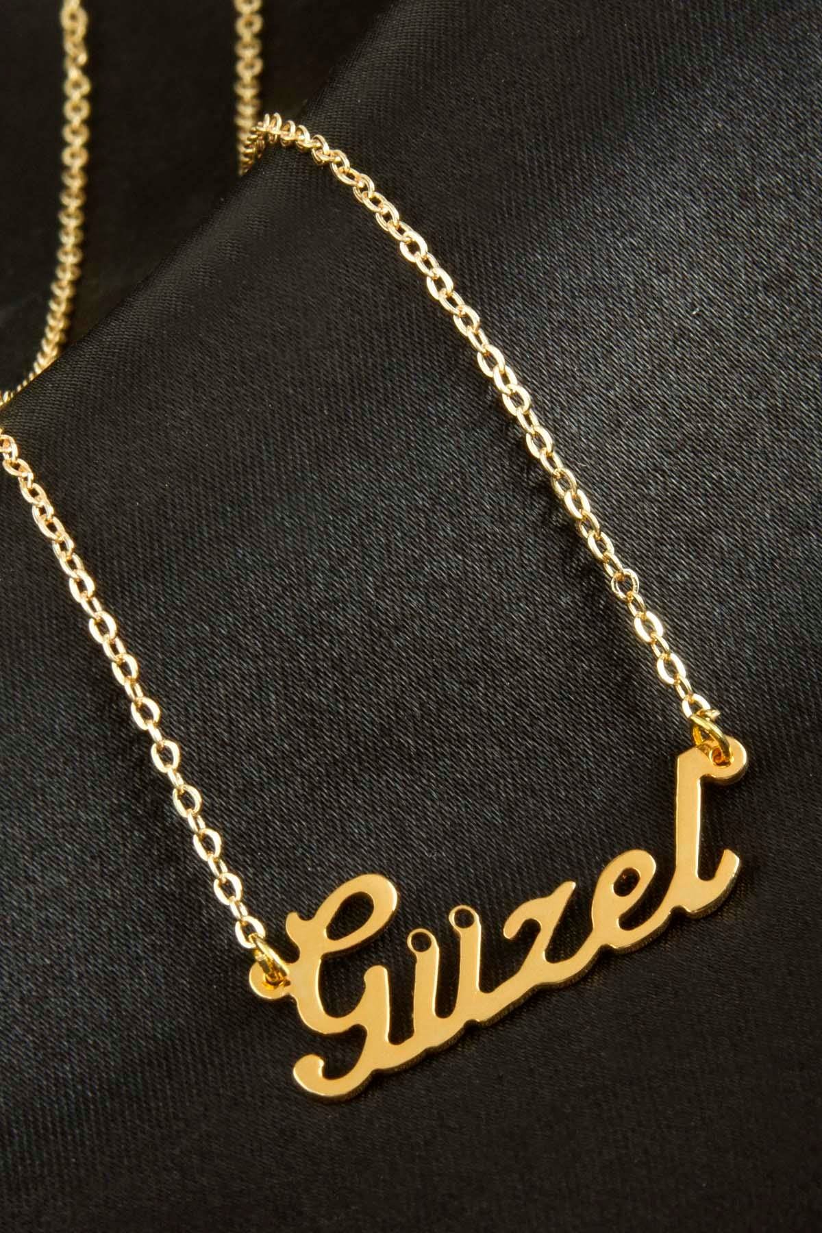 Güzel İsimli Kolye (Kişiye Özel)