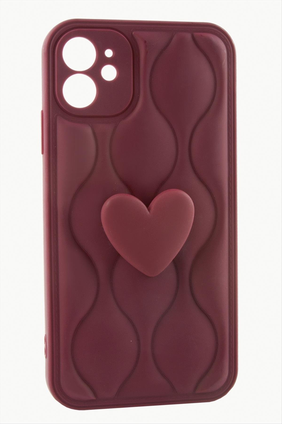 iPhone 11 Kalpli Lüx Silikon Kılıf