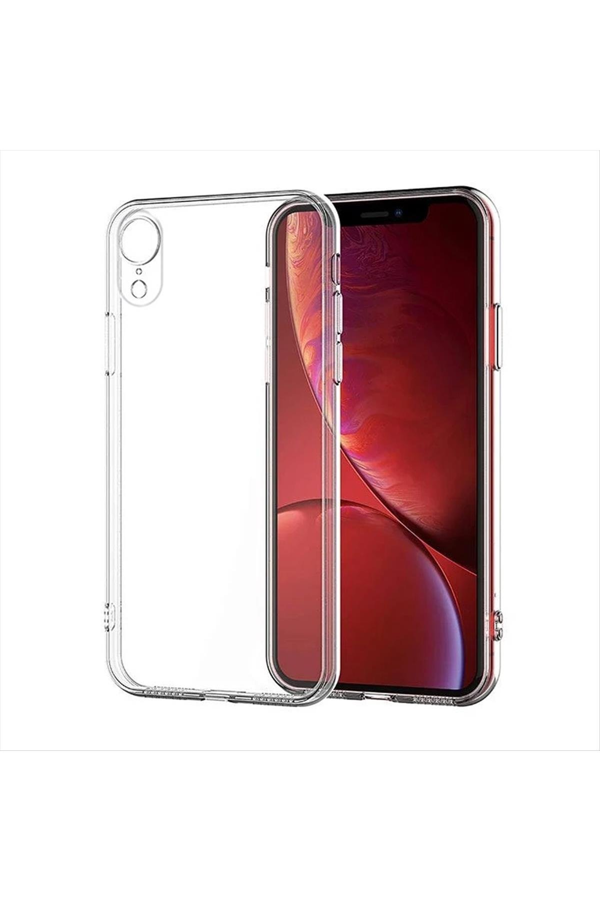 iPhone XR Şeffaf Silikon Kılıf