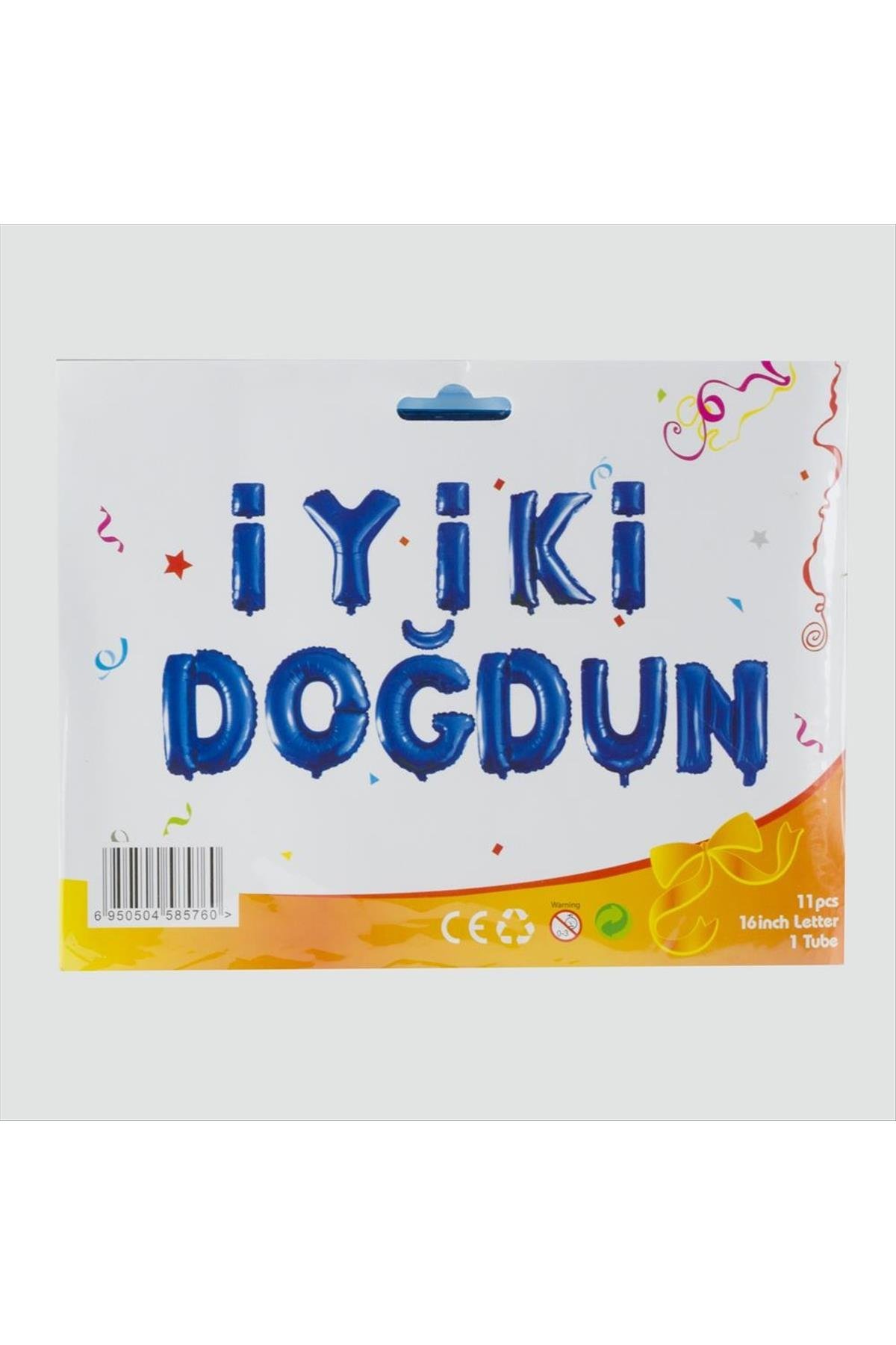 İyiki Doğdun Set Folyo Balon 30*40 (16 İnch)
