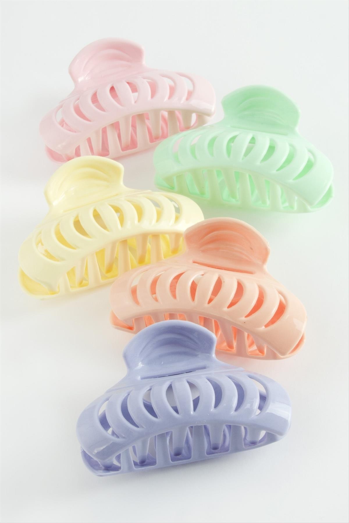Oval Renkli Mandal Toka 8 cm