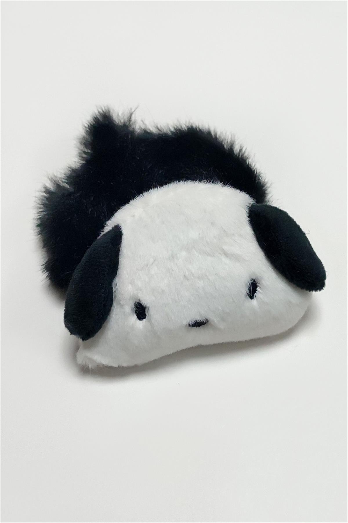 Panda Lastikli Peluş Toka 1 Adet