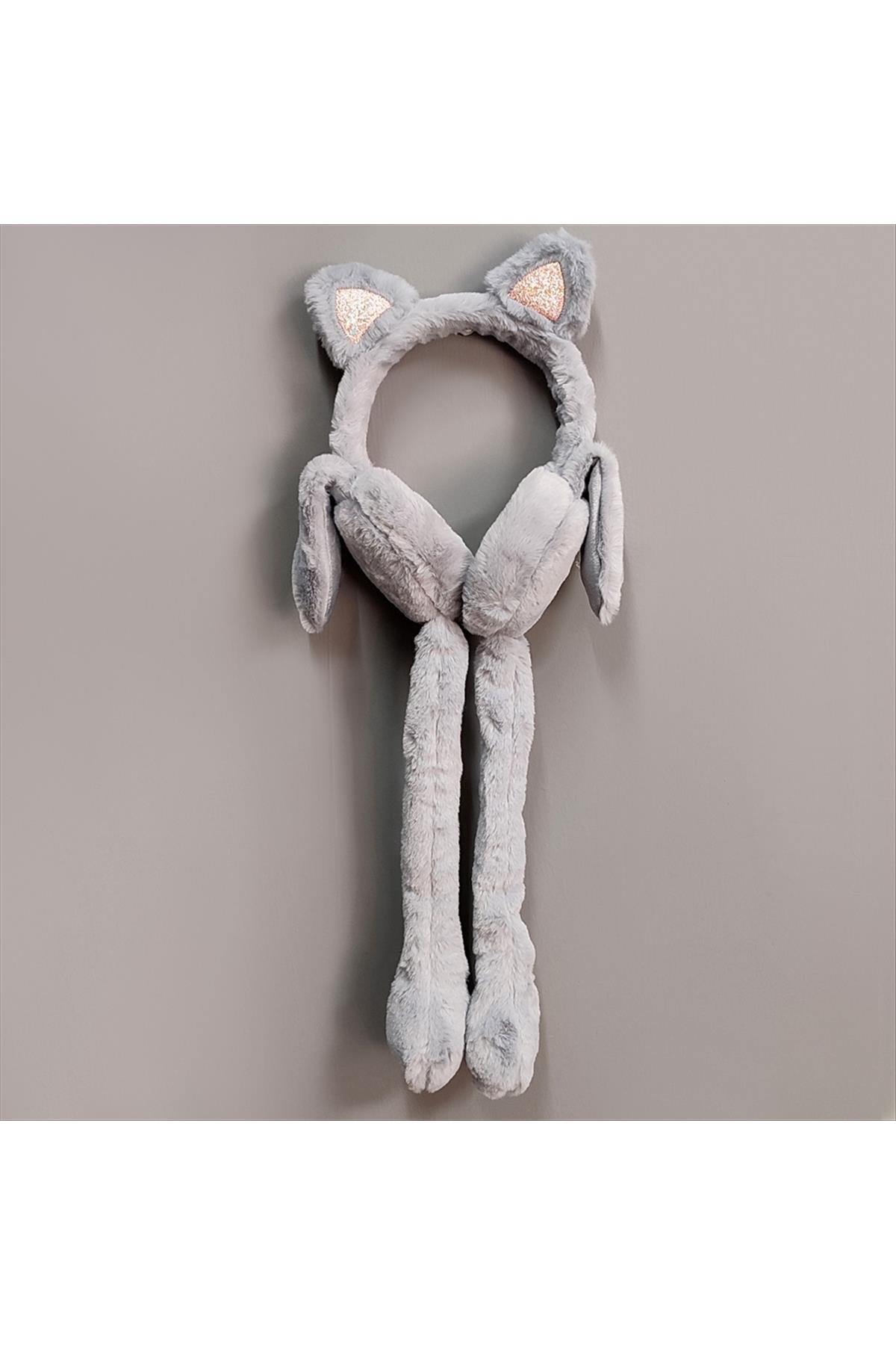 Peluş Hareketli Tavşan Taç