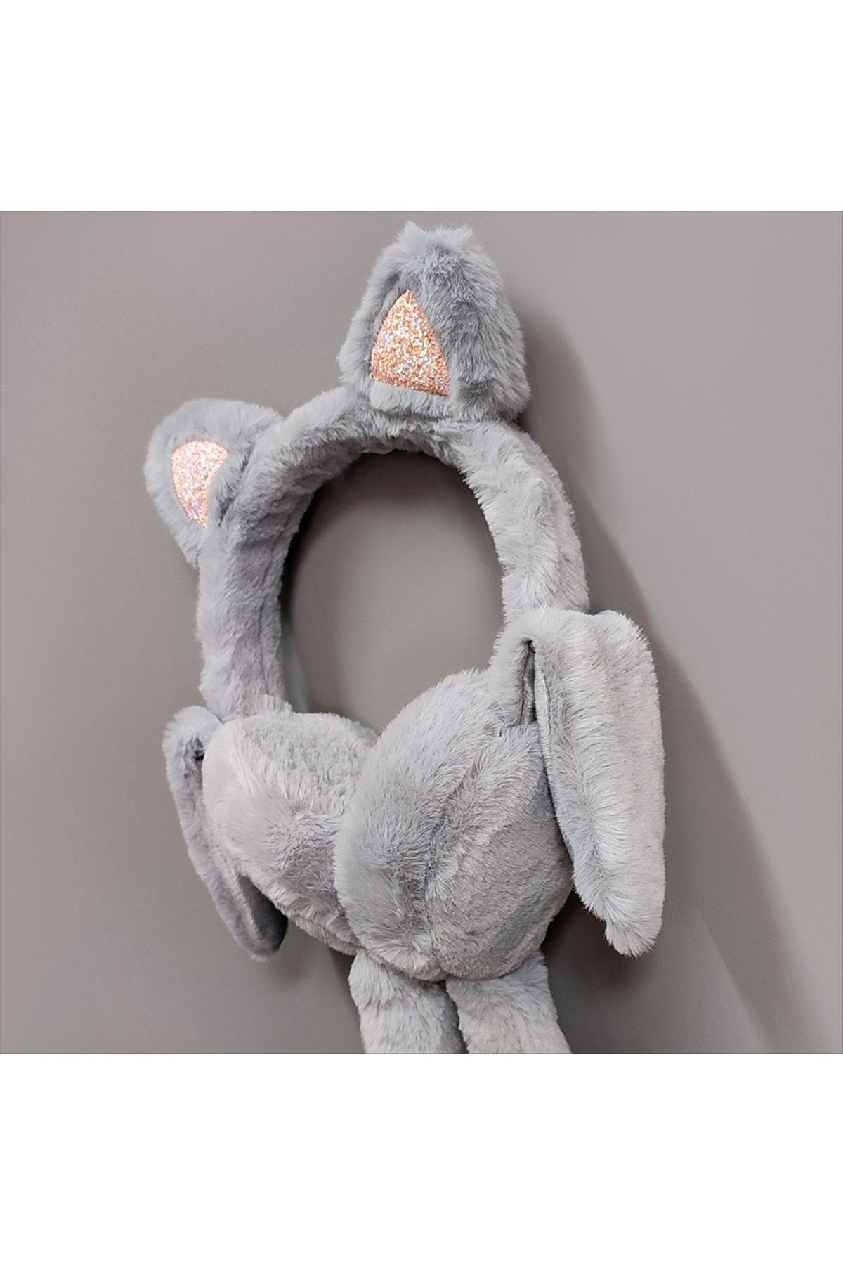 Peluş Hareketli Tavşan Taç