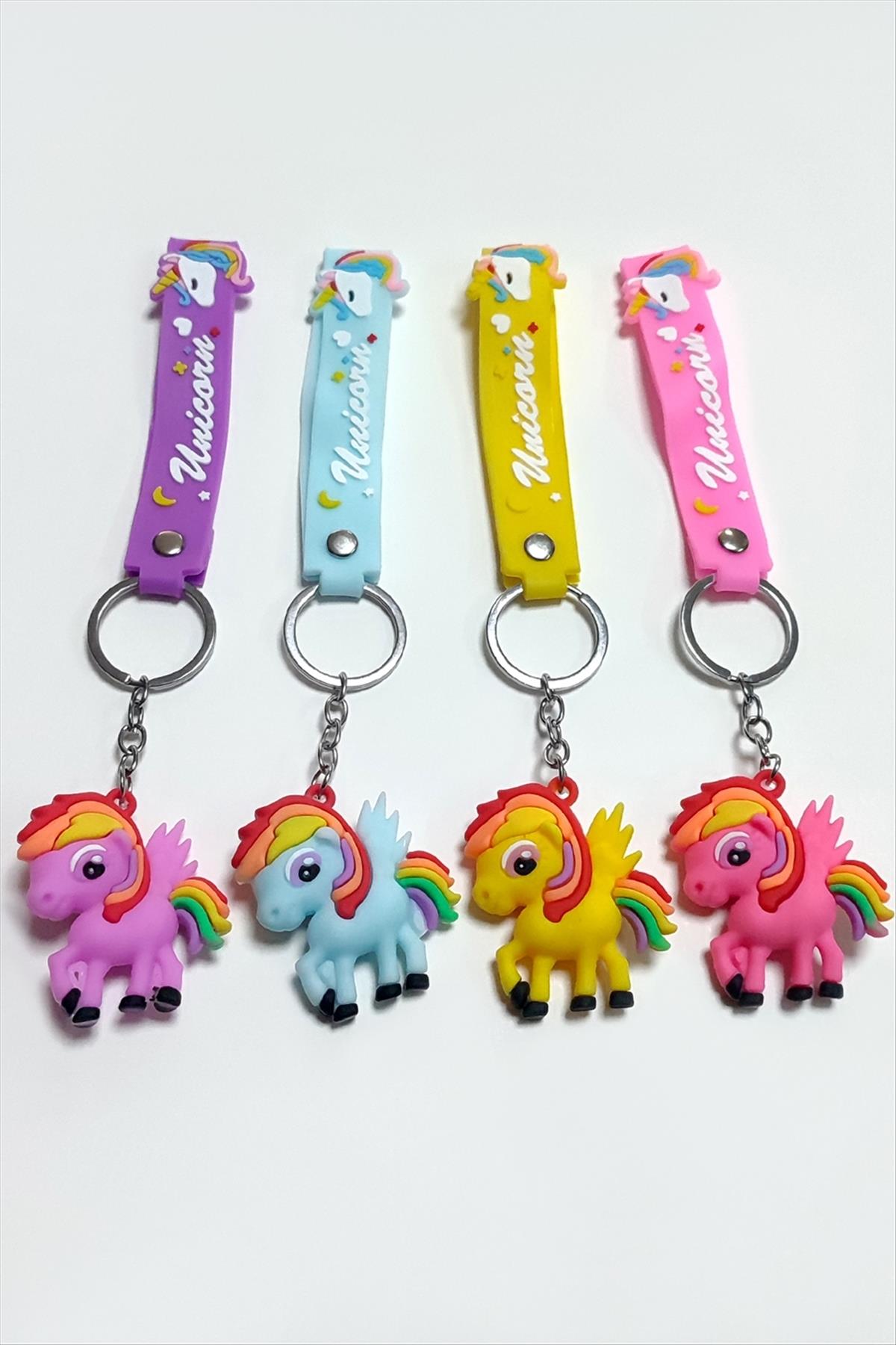 Unicorn Silikon Anahtarlık