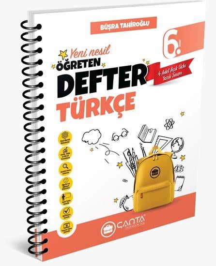 6.Sınıf Türkçe Okula Yardımcı Öğreten Defter 2024-