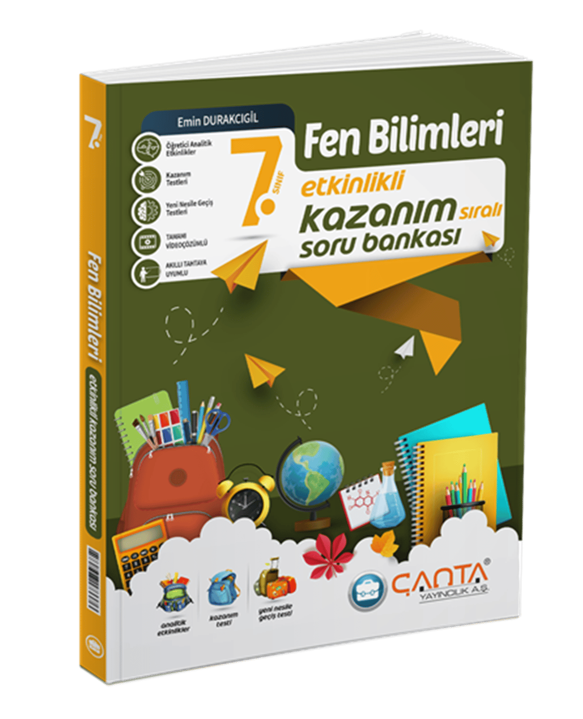 7.Sınıf Kazanım Fen Bilimleri Soru Bankası 2024