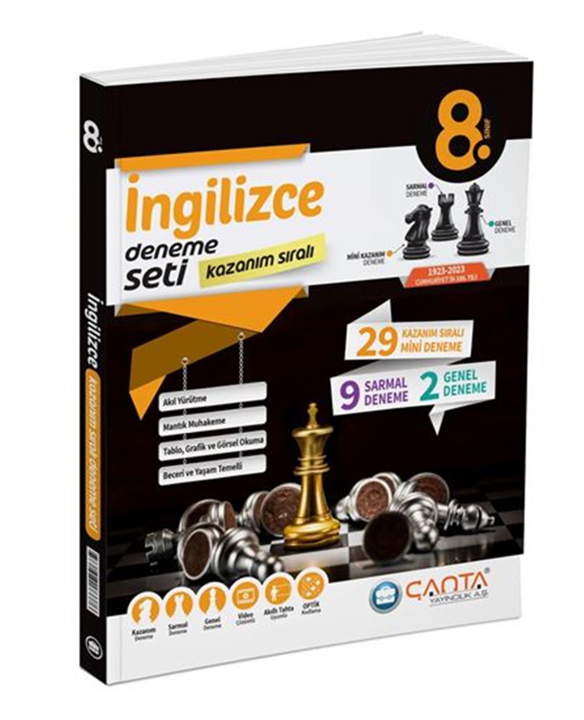 8. Sınıf İngilizce Kazanım Sıralı Deneme Seti
