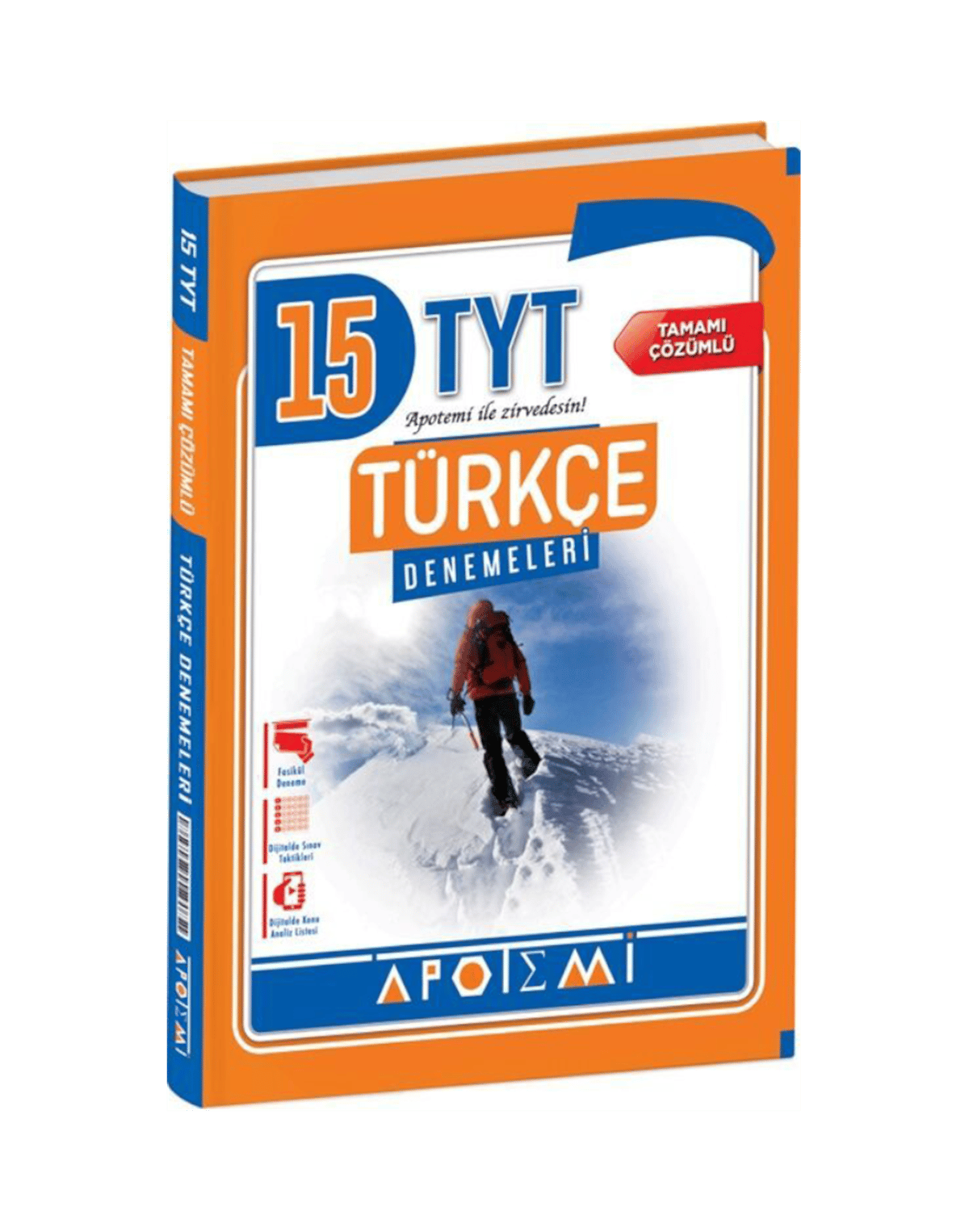 Apotemi Yayınları TYT Türkçe 15 Deneme
