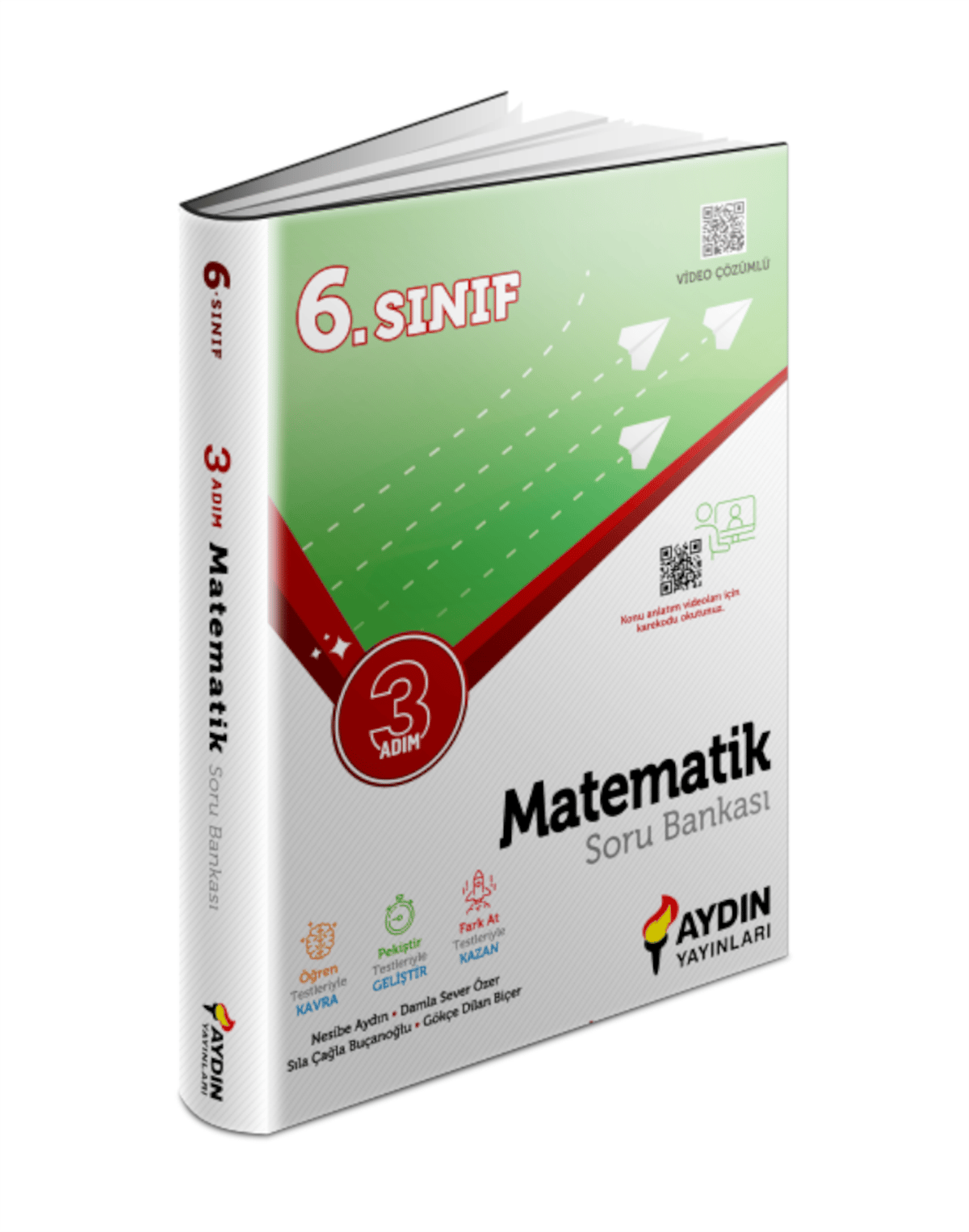 Aydın Yayınları 6. Sınıf Matematik Üç Adım Soru Bankası