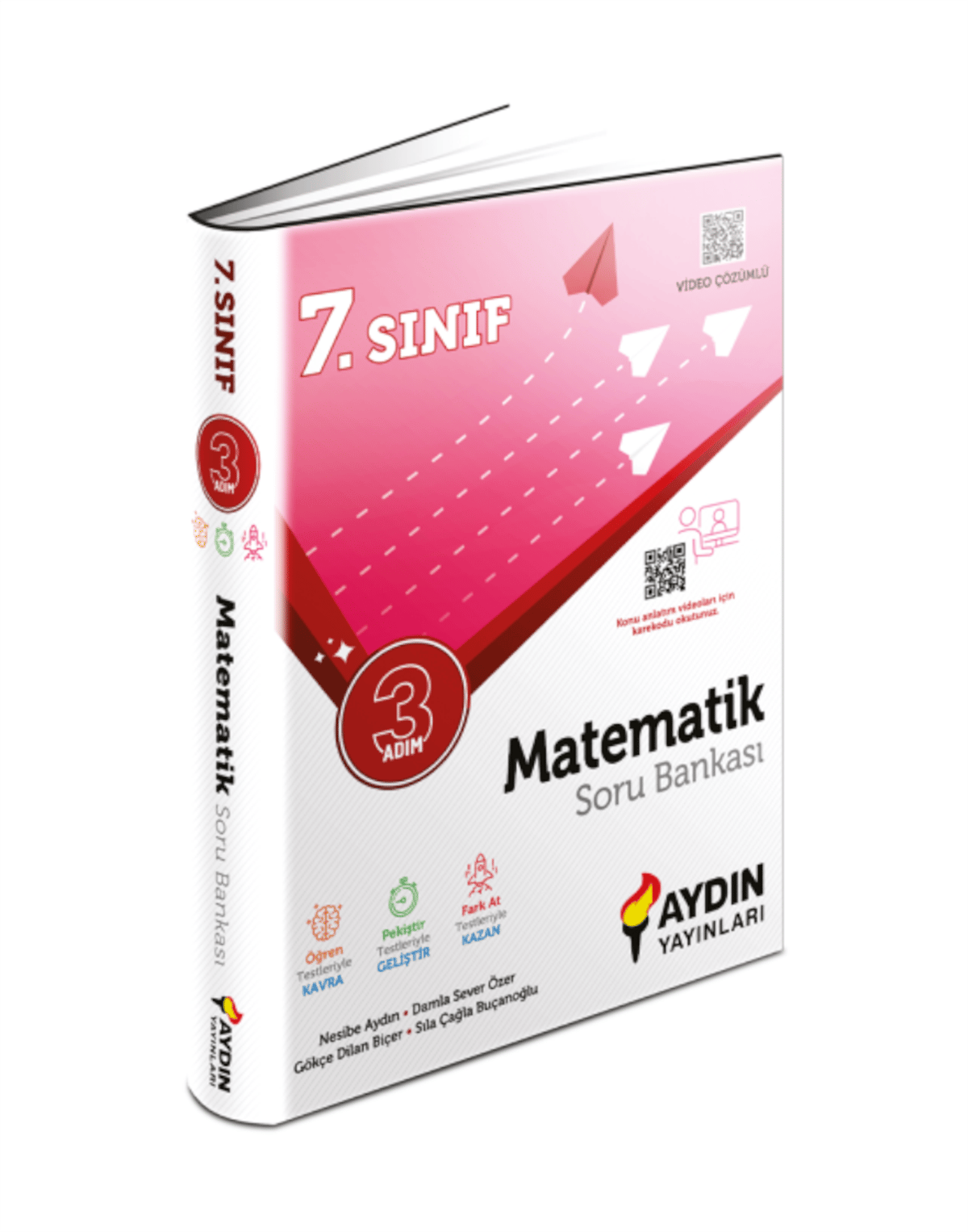 Aydın Yayınları 7. Sınıf Matematik Üç Adım Soru Bankası