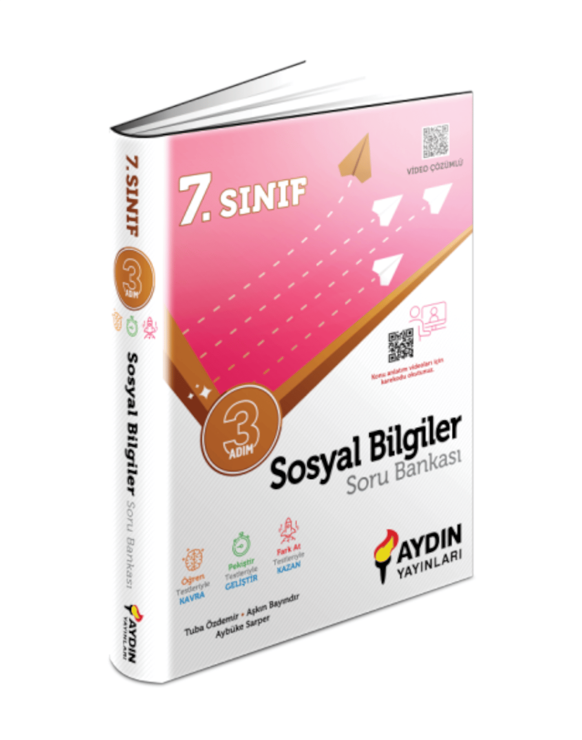 Aydın Yayınları 7. Sınıf Sosyal Bilgiler Üç Adım Soru Bankası