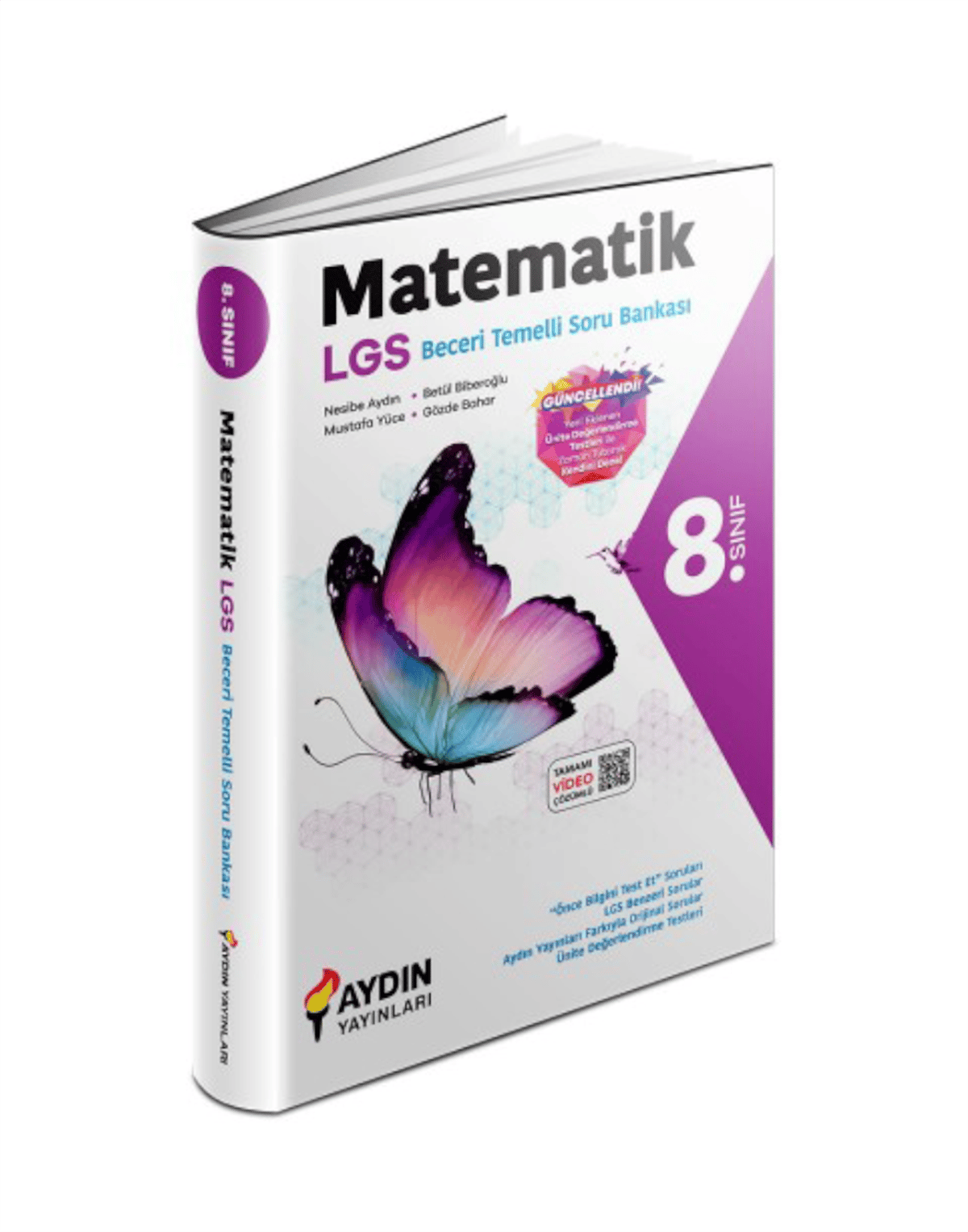 Aydın Yayınları 8. Sınıf Matematik Beceri Temelli Soru Bankası