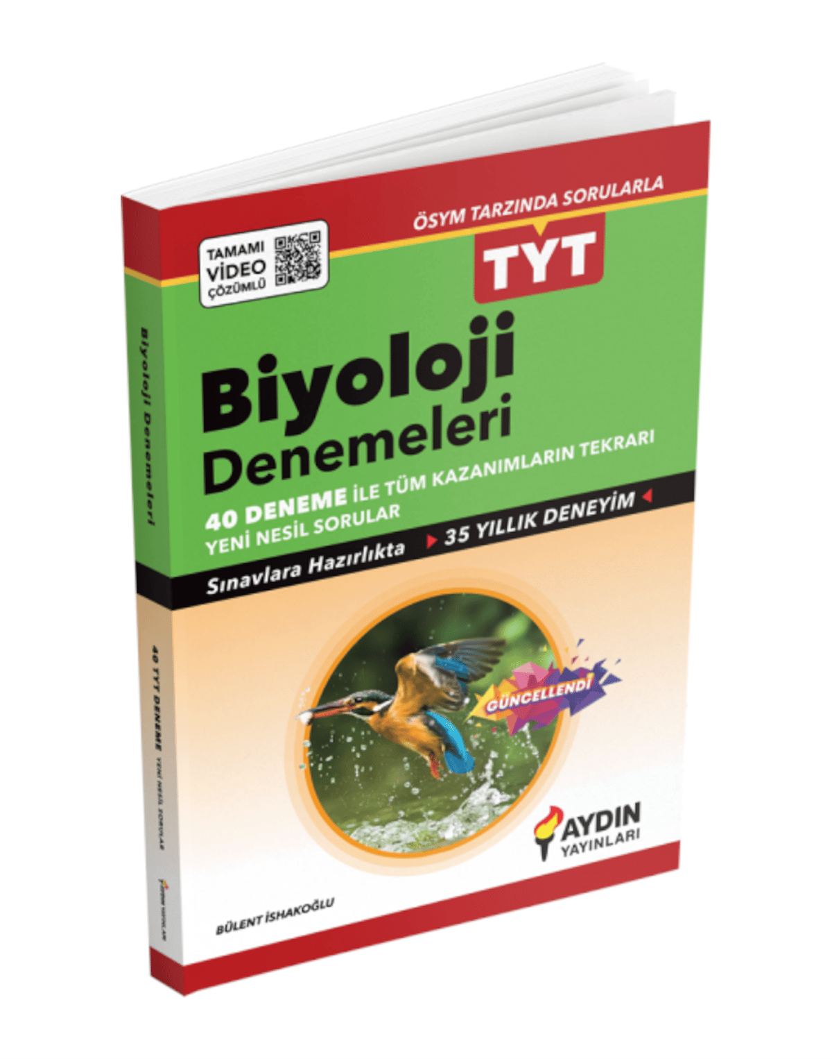 Aydın Yayınları TYT Biyoloji 40 Deneme