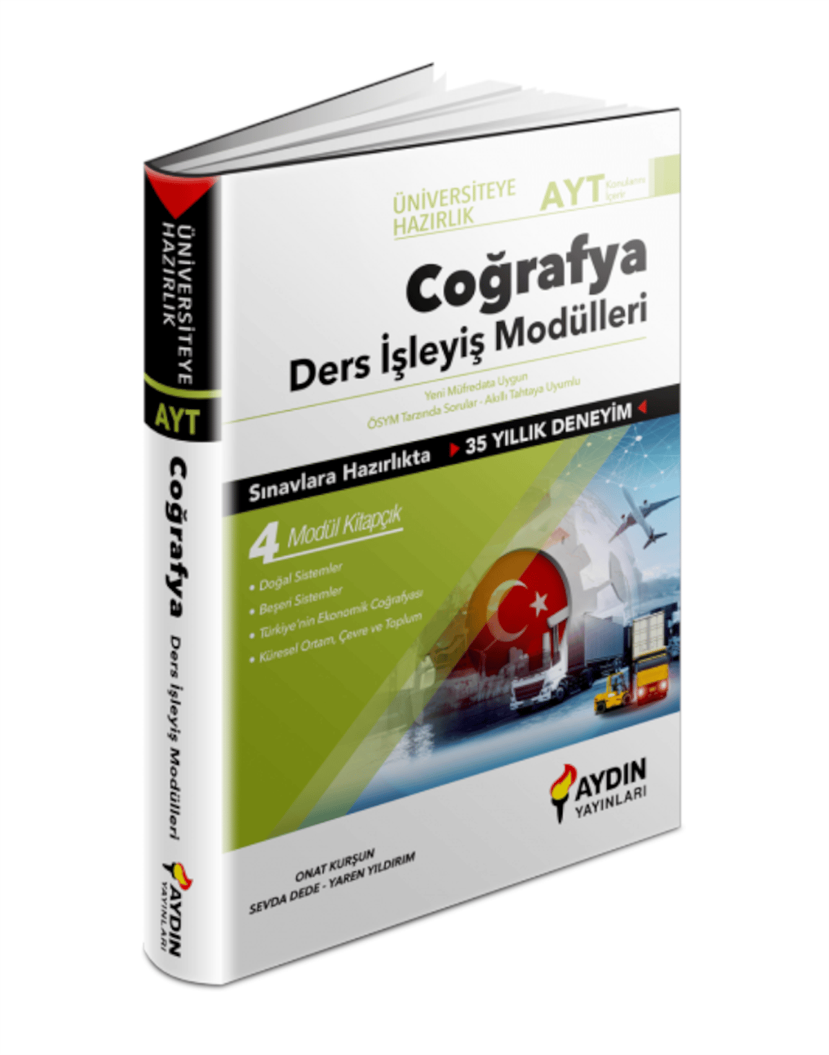 Aydın Yayınları Üniversiteye Hazırlık AYT Coğrafya Ders İşleyiş Modülleri
