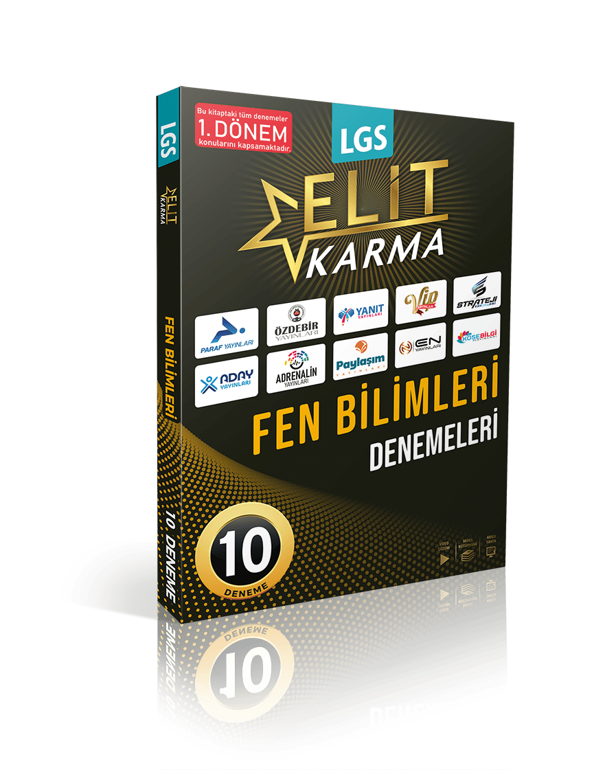 Elit Karma 8.Sınıf Fen Bil.10 Lu Den.1.Dönem Konuları
