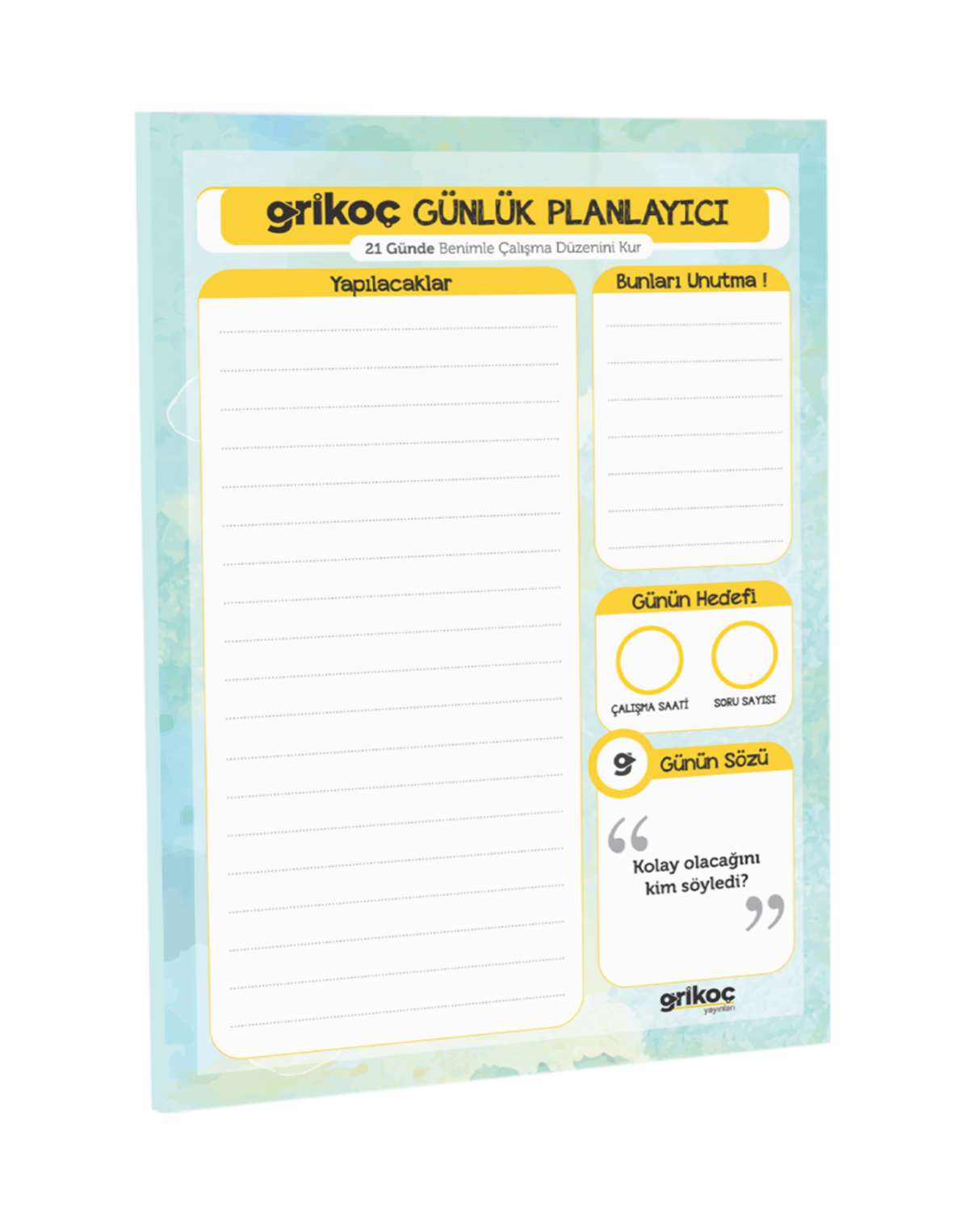 Gri Koç Günlük Planlayıcı